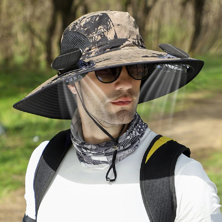 CoolShade™ Solar Fan Hat
