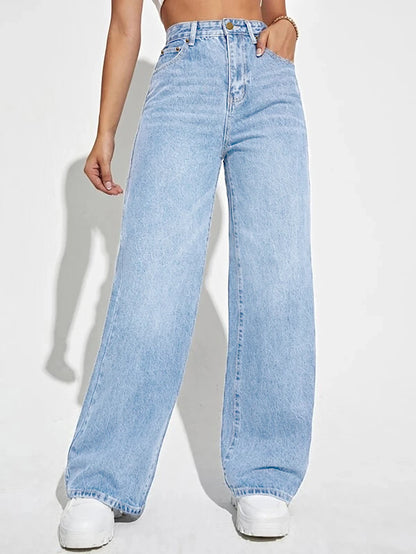 EverFit™ Mid-Waist Straight Jeans