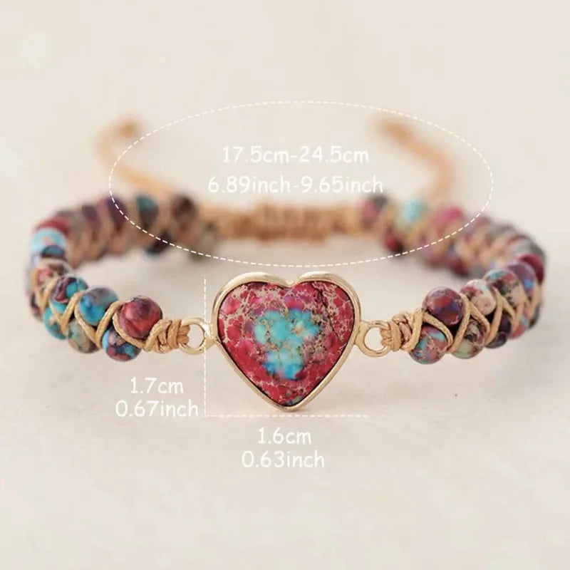 EmberHeart™ Jasper Bracelet
