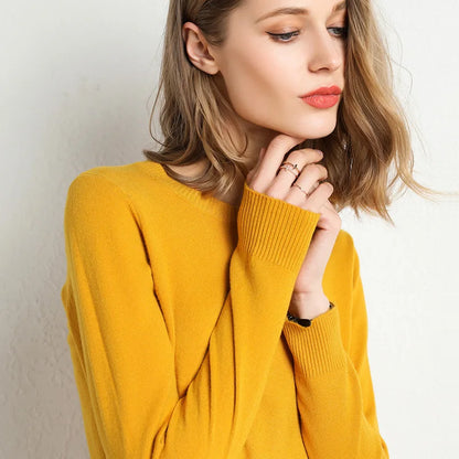 VeraSoft™ Cozy Wool Knit Pullover for Women
