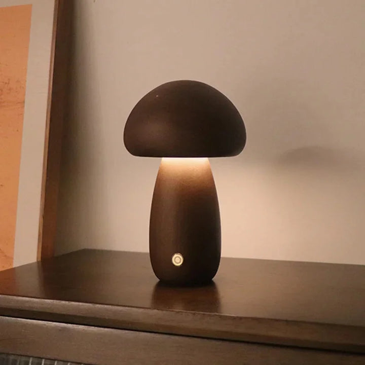 WoodsyGlow Mushroom Night Lamp