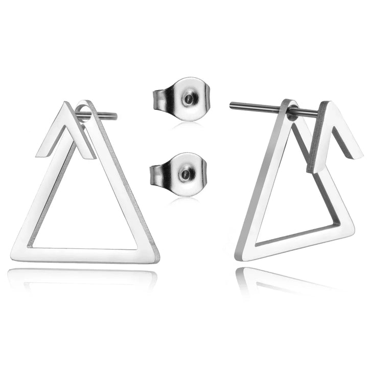 TriLume™ Minimalist Triangle Earrings