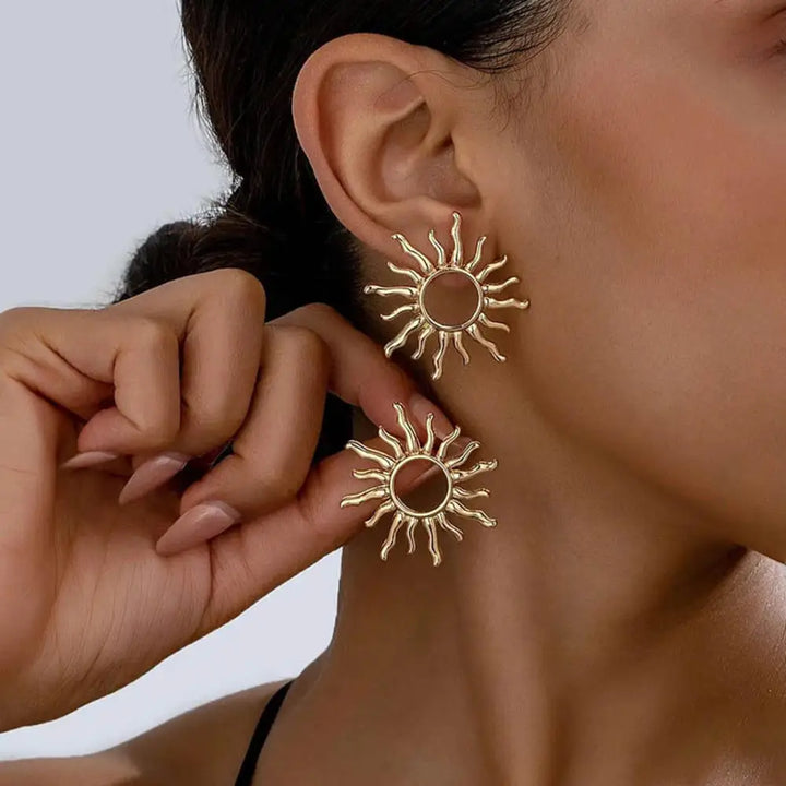 SolaraSun™ Open Sunburst Earrings