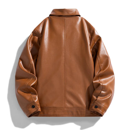 Noah Chic Retro Turn-Down Collar Jacket