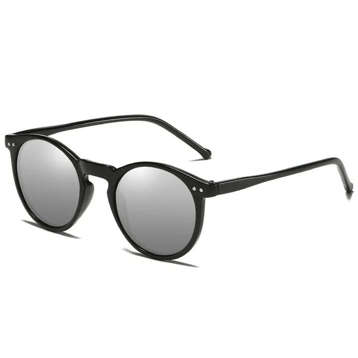 FloraLens Vintage Round Polarized Sunglasses