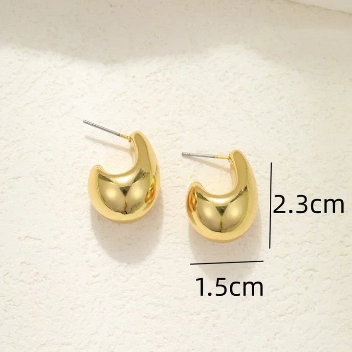 GleamDome™ Chunky Earrings for Women