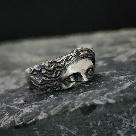 Faith-Inspired Adjustable Jesus Ring