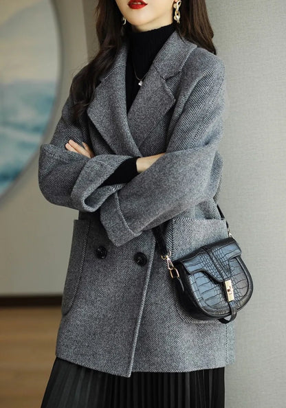 Shelly Elegant Wool Coat