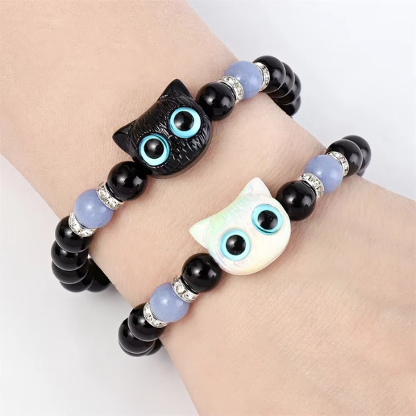 MeowGlow™ Big Eyed Kitty Luminous Bracelet