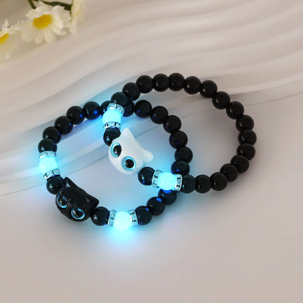 MeowGlow™ Big Eyed Kitty Luminous Bracelet