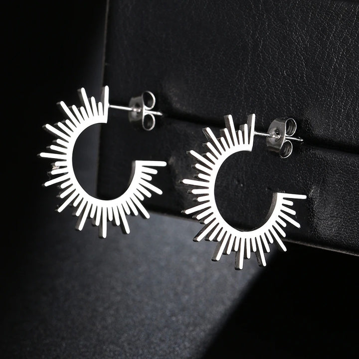 Spikora™ Circle Charm Earrings