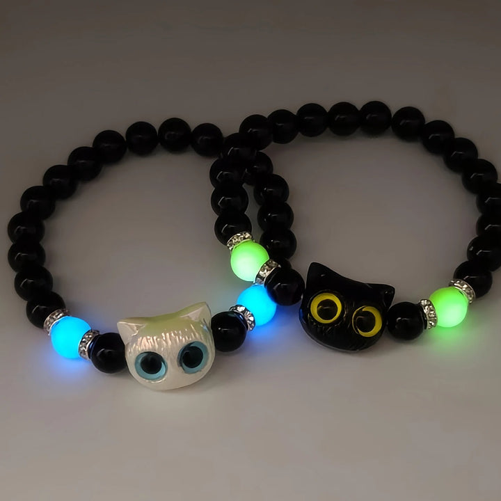 MeowGlow™ Big Eyed Kitty Luminous Bracelet