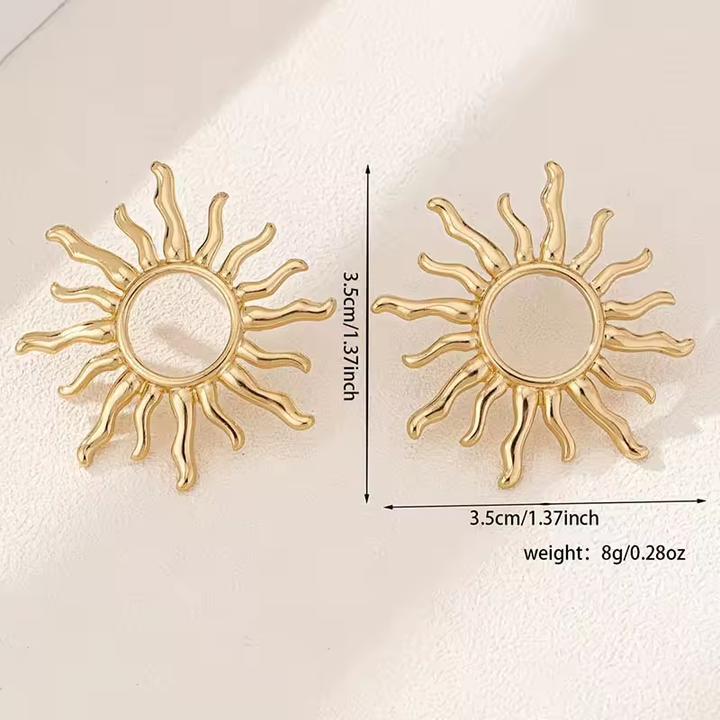 SolaraSun™ Open Sunburst Earrings