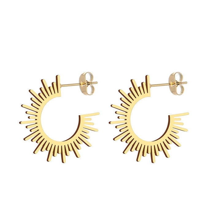 Spikora™ Circle Charm Earrings
