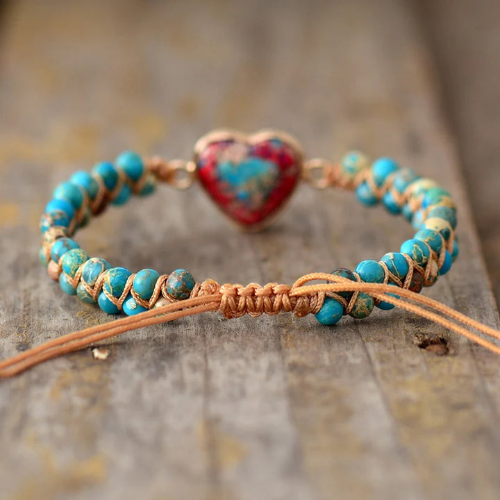 EmberHeart™ Jasper Bracelet